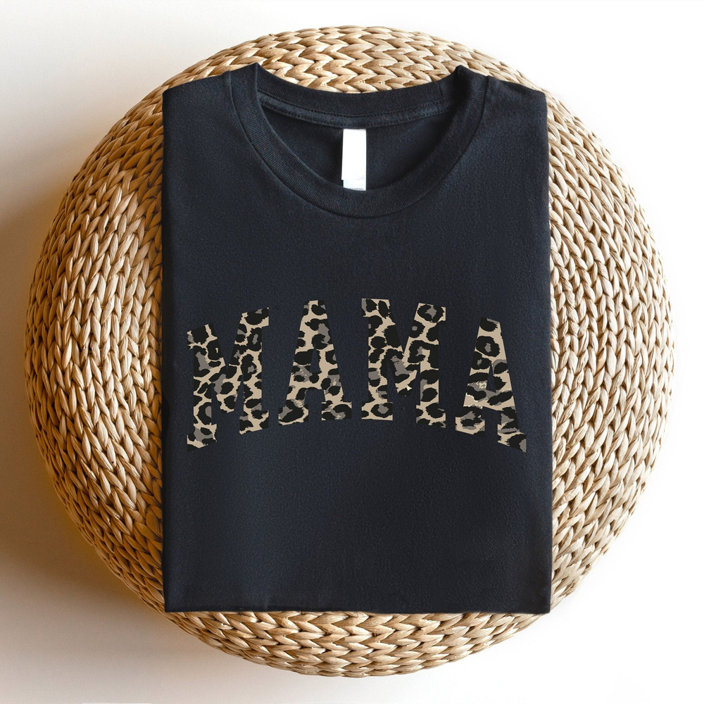 Cute Mama Leopard Shirt, Mothers Day Shirt, Mothers Day Gift, New Mom Gift, Funny Mom Shirt, Mama Shirt, Grandma Shirt, Nana Shirt, Tia Tee - 2.jpg