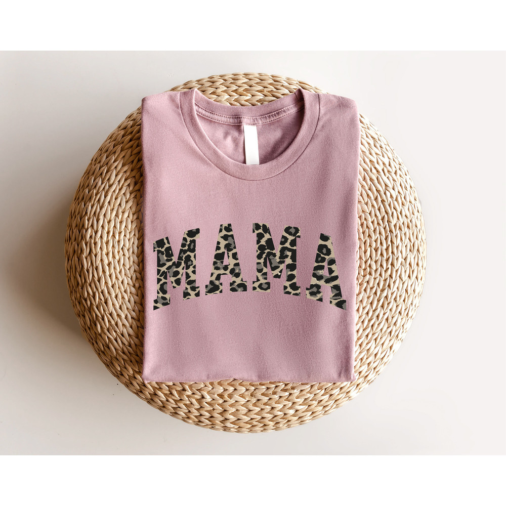 Cute Mama Leopard Shirt, Mothers Day Shirt, Mothers Day Gift, New Mom Gift, Funny Mom Shirt, Mama Shirt, Grandma Shirt, Nana Shirt, Tia Tee - 4.jpg