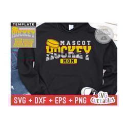 hockey svg - hockey cut file - hockey template 007 - svg - eps - dxf - hockey team - silhouette - cricut cut file - digital file