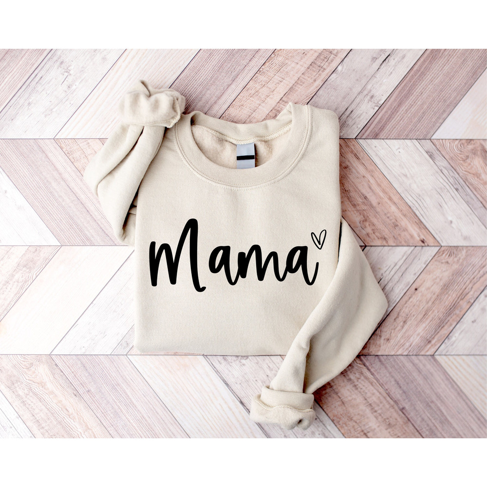 Cute Mama Sweatshirt, Mothers Day Gift, Grandma Sweatshirt, Nana Shirt, Gift For Mother, Mama Crewneck, New Mom Shirt, Grammy Shirt - 2.jpg