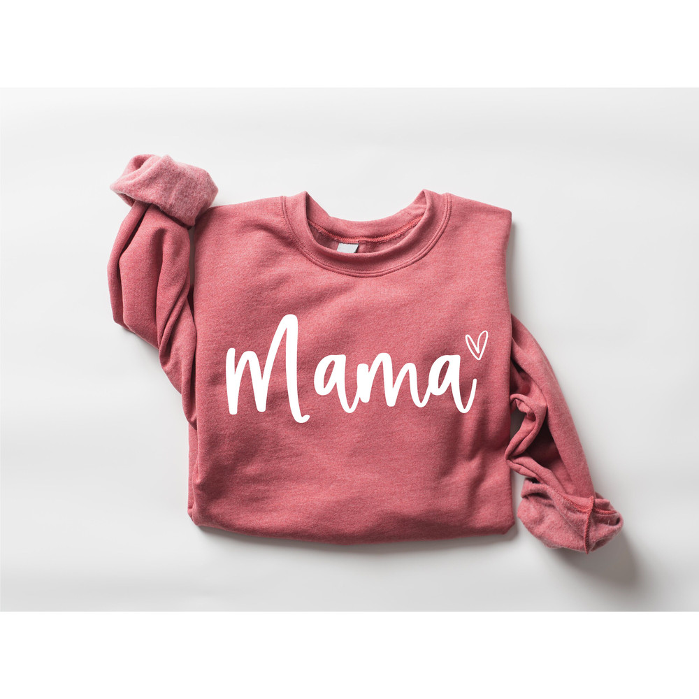 Cute Mama Sweatshirt, Mothers Day Gift, Grandma Sweatshirt, Nana Shirt, Gift For Mother, Mama Crewneck, New Mom Shirt, Grammy Shirt - 3.jpg