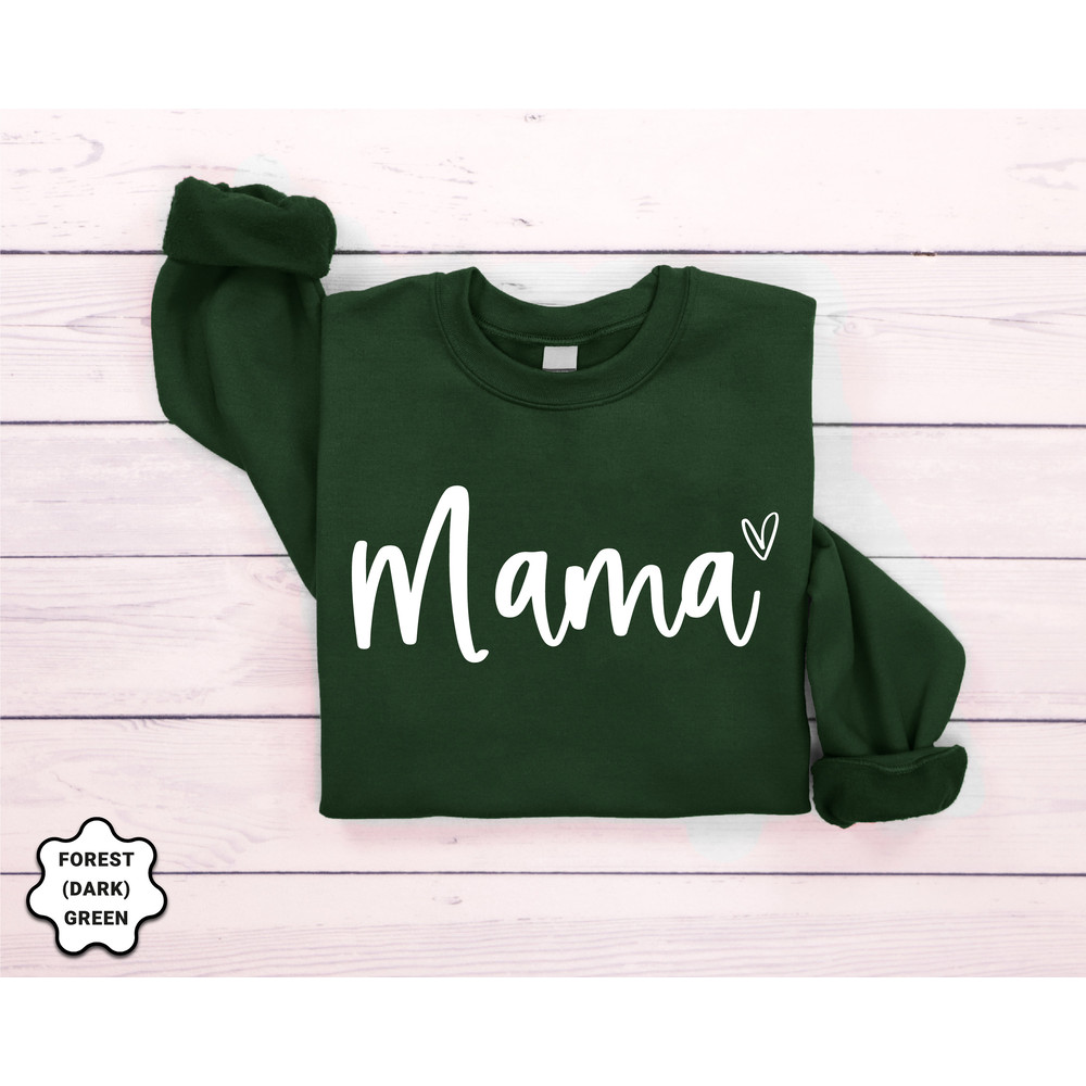Cute Mama Sweatshirt, Mothers Day Gift, Grandma Sweatshirt, Nana Shirt, Gift For Mother, Mama Crewneck, New Mom Shirt, Grammy Shirt - 5.jpg