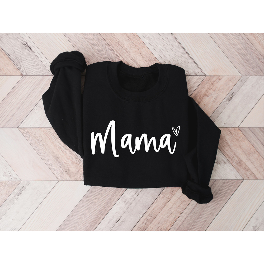 Cute Mama Sweatshirt, Mothers Day Gift, Grandma Sweatshirt, Nana Shirt, Gift For Mother, Mama Crewneck, New Mom Shirt, Grammy Shirt - 7.jpg