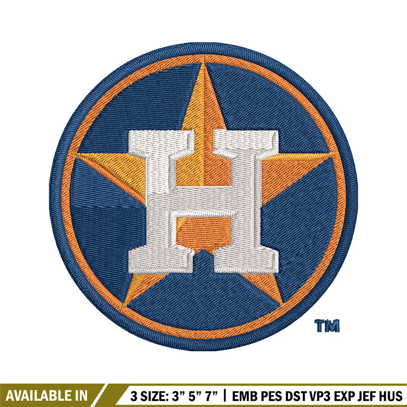 Houston Astros Embroidery Design, Logo Embroidery, MLB Embroidery, Embroidery File, Logo shirt, Digital download.jpg