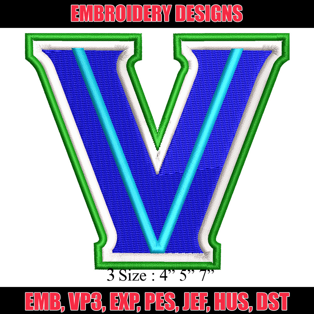 Villanova Wildcats embroidery design, Villanova Wildcats embroidery, logo Sport, Sport embroidery, NCAA embroidery..jpg