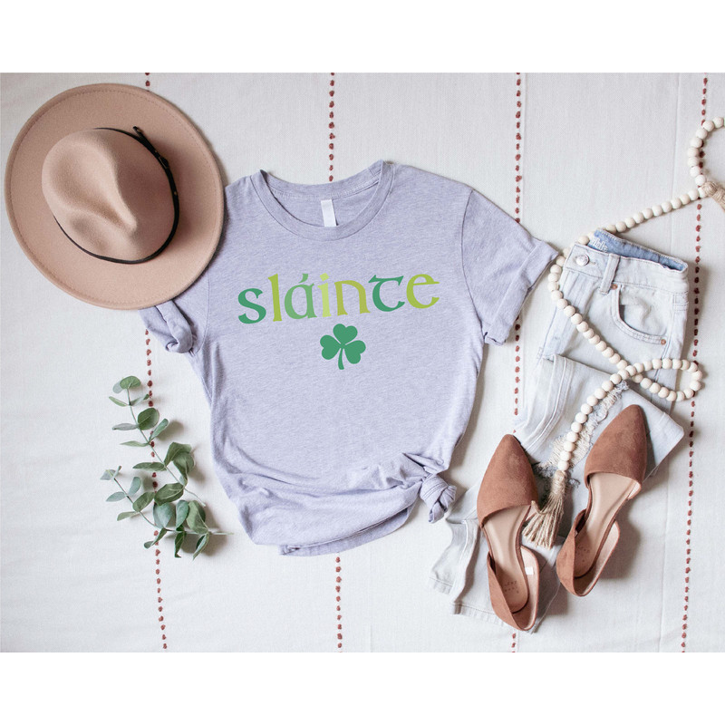 Cute Slainte Shirt, Womens Irish Shirt, Trendy St Patricks Day Shirt, Cute St Patty Day Shirt, St Pattys Day Outfit - 5.jpg