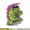 Hulk chibi embroidery design, Hulk chibi embroidery, movie design, Embroidery file, movie shirt, Digital download..jpg