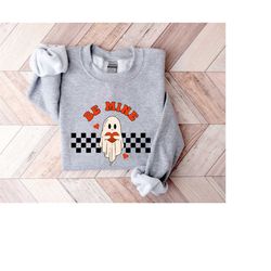 valentines ghost sweatshirt,cute ghost sweater,spooky valentine ,boo boo valentine,valentines day gift,husband valentine