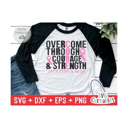 let's find a cure svg - breast cancer awareness - svg - dxf - eps - png - cut file - silhouette - cricut - digital download