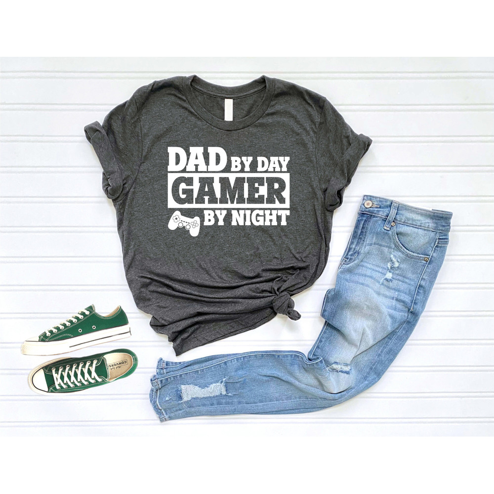 Dad Gamer Shirt, Father's Day Shirt, Funny Dad Shirt, Best Dad Shirt, Daddy Shirt, New Daddy Shirt, Fathers Day Gift, Gift for dad - 3.jpg