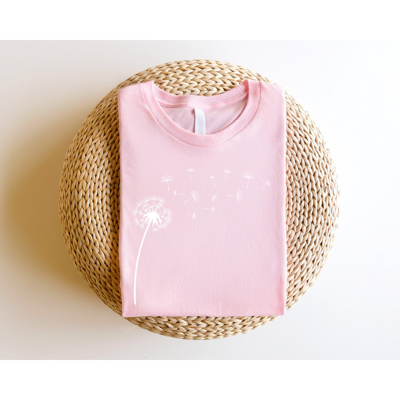 Dandelion Flower Shirt, Wild Flower Shirt, Mothers Day Shirt, Unique Mom Gift, Gift for Her, Christmas Gift For Mother, Mama Shirt, Fall Tee - 4.jpg