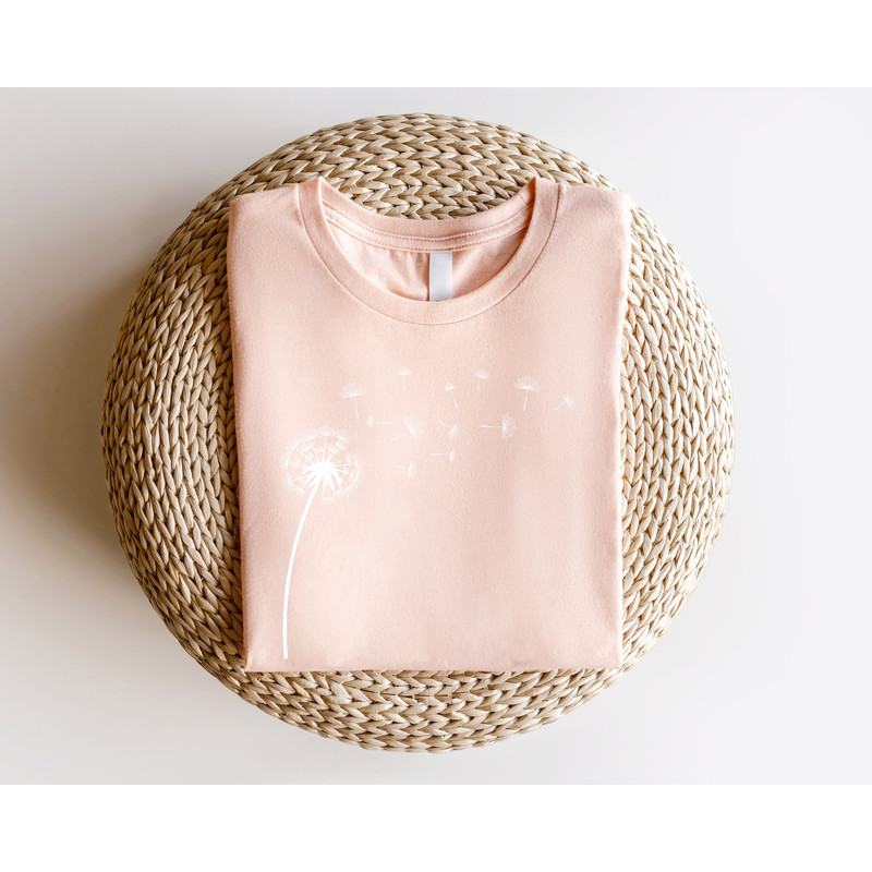 Dandelion Flower Shirt, Wild Flower Shirt, Mothers Day Shirt, Unique Mom Gift, Gift for Her, Christmas Gift For Mother, Mama Shirt, Fall Tee - 6.jpg