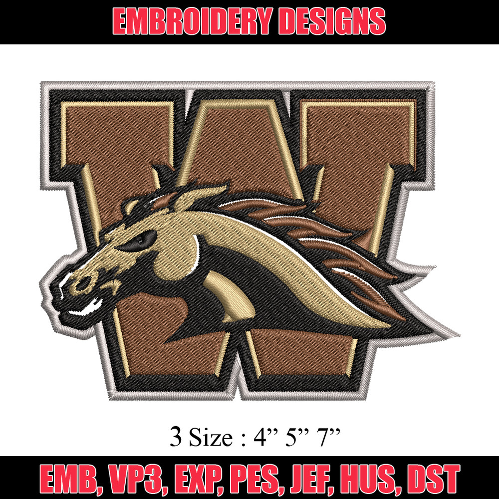 Western Michigan Broncos embroidery design, Western Michigan Broncos embroidery, Sport embroidery, NCAA embroidery..jpg