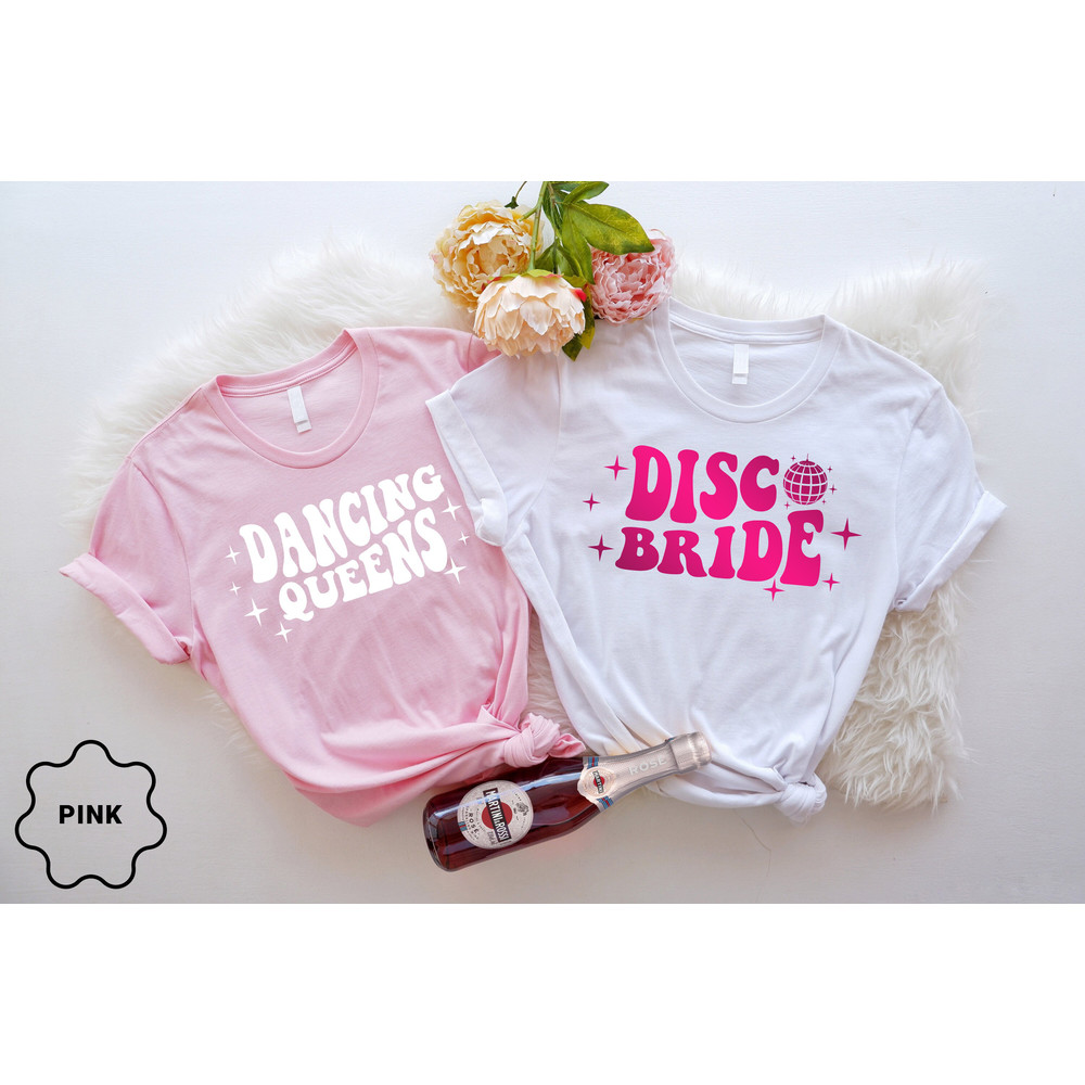 Disco Bachelorette Party Shirts, Disco Bride, Bridesmaid Shirts, One Last Disco, Country Bachelorette Party Shirt, Bridal Party Shirt - 1.jpg