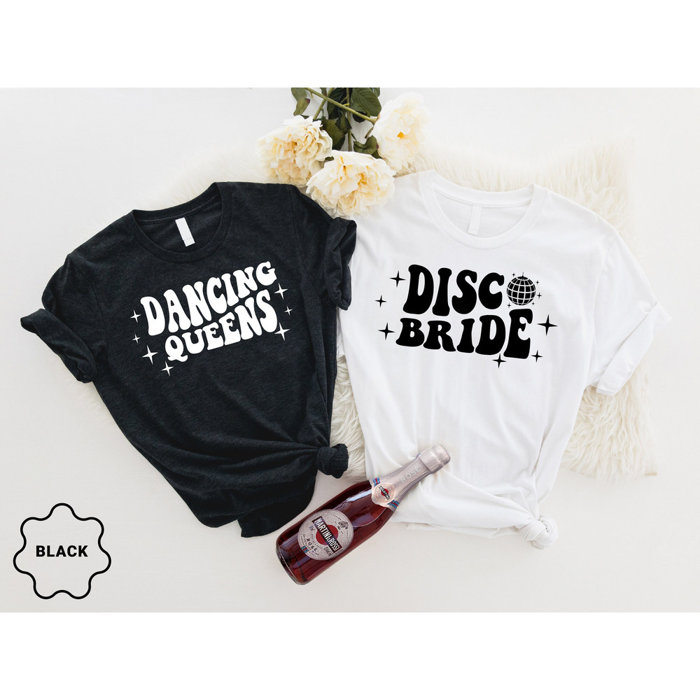 Disco Bachelorette Party Shirts, Disco Bride, Bridesmaid Shirts, One Last Disco, Country Bachelorette Party Shirt, Bridal Party Shirt - 5.jpg