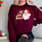 Don't Stop Believing, Christmas Sweatshirt, Funny Santa Sweatshirt, Santa Clause, Women's Christmas Sweatshirt, Holiday Sweater - 3.jpg