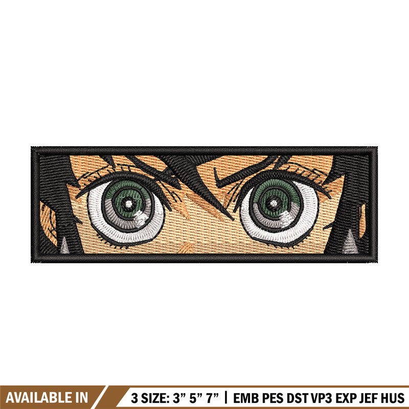 Inosuke eyes embroidery design, Inosuke embroidery, Anime design, Embroidery shirt, Embroidery file,Digital download.jpg