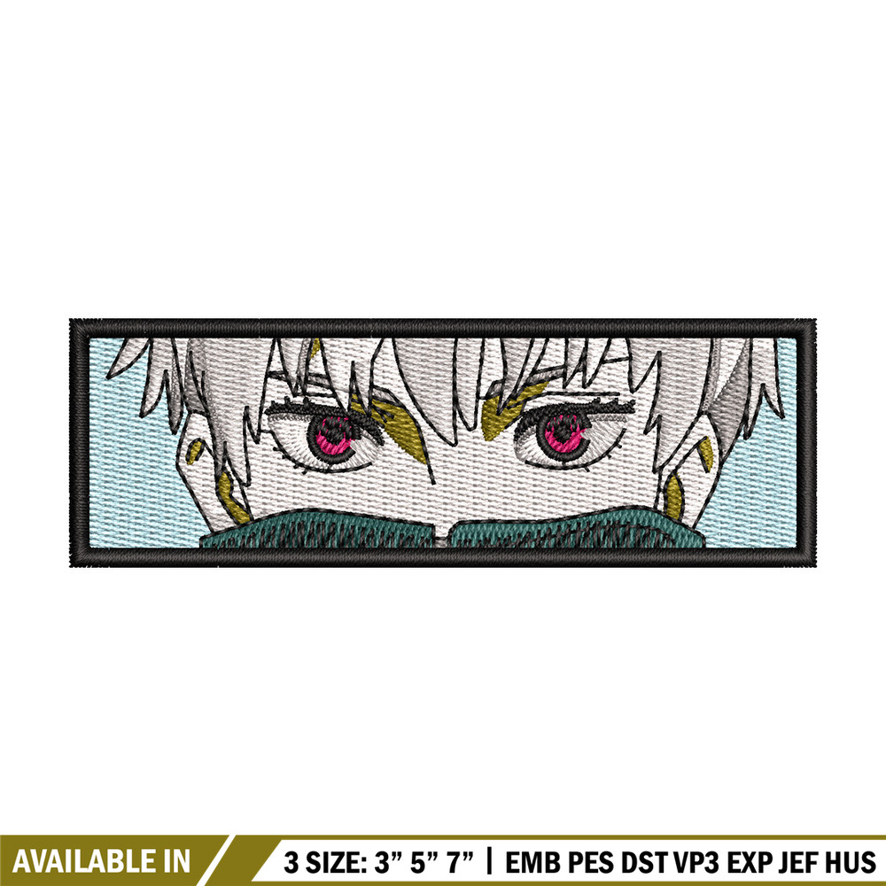 Inumaki Toge embroidery design, Jujutsu embroidery, Anime design, Embroidery shirt, Embroidery file, Digital download.jpg