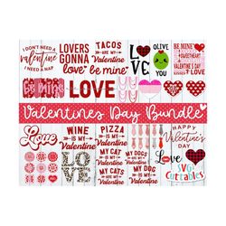 valentine's day bundle svg - valentine's svg bundle - svg - dxf - eps - png - funny - silhouette - cricut - cut file - digital download