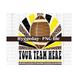 School Spirit PNG, Sublimation Download, team colors, Blank Design, game day, football, fall, autumn, cheetah, leopard,