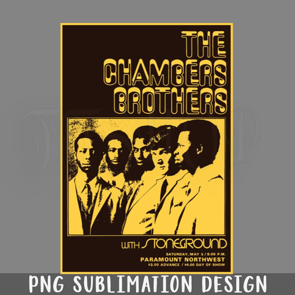 DMBB975-Chamber Brothers Concert oster Music PNG Download.jpg