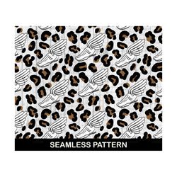 Seamless Track and field Leopard Png, Sublimate Download, Digital Paper, Printable, Animal Print, Cheetah, Background, Splash,