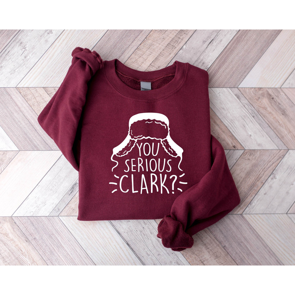 Funny Holiday Sweatshirt, You Serious Clark Sweatshirt, Christmas Sweatshirt, Women Christmas Sweatshirt, Christmas Hoodie,Winter Sweatshirt - 6.jpg