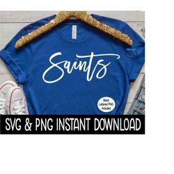 Cheer Mascot SVG, Cheer Mascot PNG, Saints SvG, School Mascot Cheetah SVG, Instant Download, Cricut Cut File, Silhouette Cut File, Print