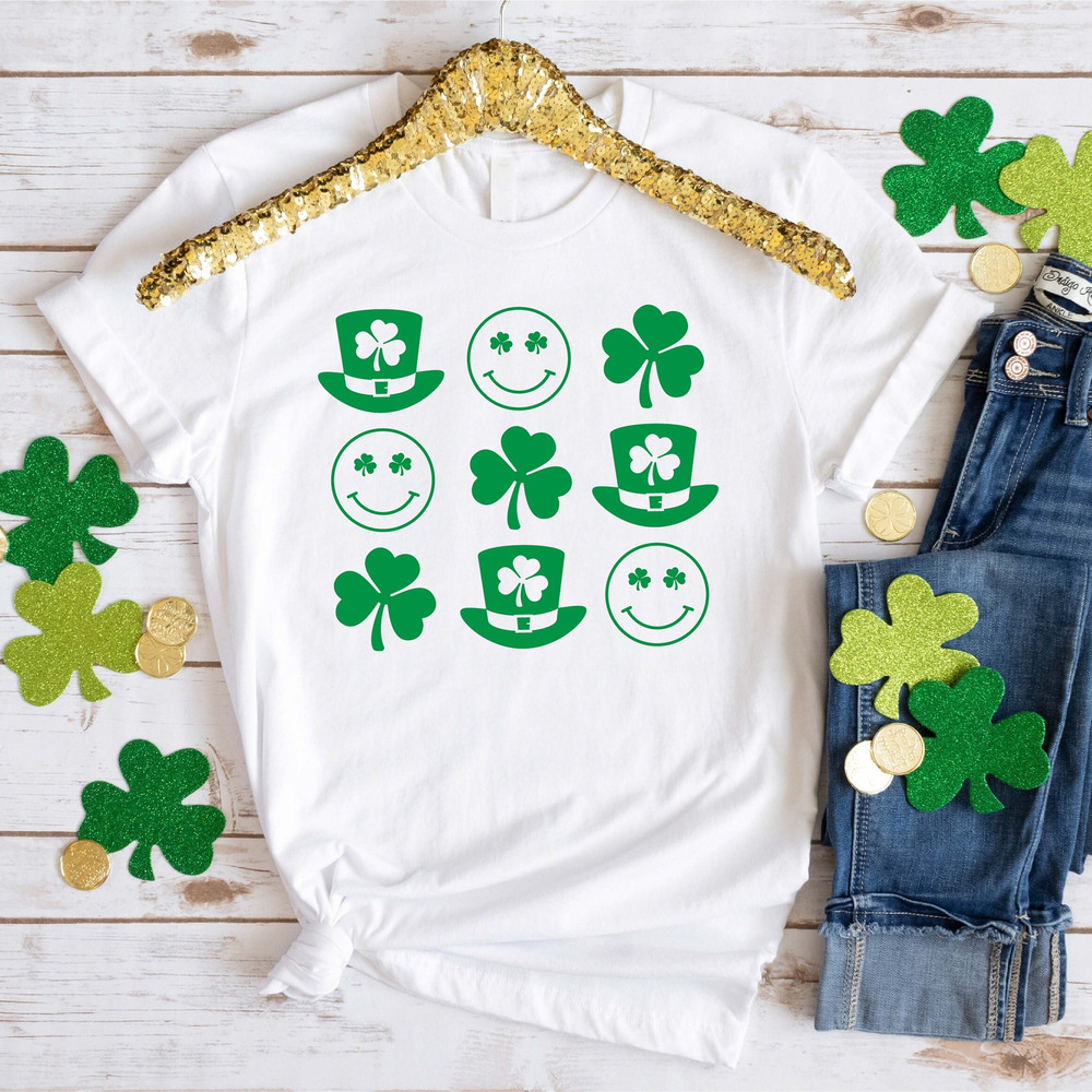 Funny St Patricks Day Shirt, Leprechaun Hat Shirt, Shenanigans Shirt, St Patrick's Day Shirt for Women, Shamrock Shirt, Lucky Shirt - 1.jpg