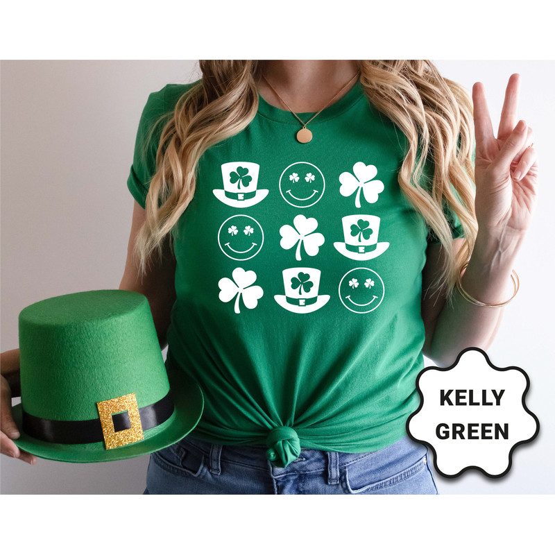 Funny St Patricks Day Shirt, Leprechaun Hat Shirt, Shenanigans Shirt, St Patrick's Day Shirt for Women, Shamrock Shirt, Lucky Shirt - 2.jpg
