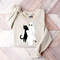 Ghost Cat Halloween Sweatshirt, Cute Ghost Sweatshirt, Halloween Cat Shirt, Halloween Crewneck, Spooky Season, Fall Sweatshirt for Women - 1.jpg