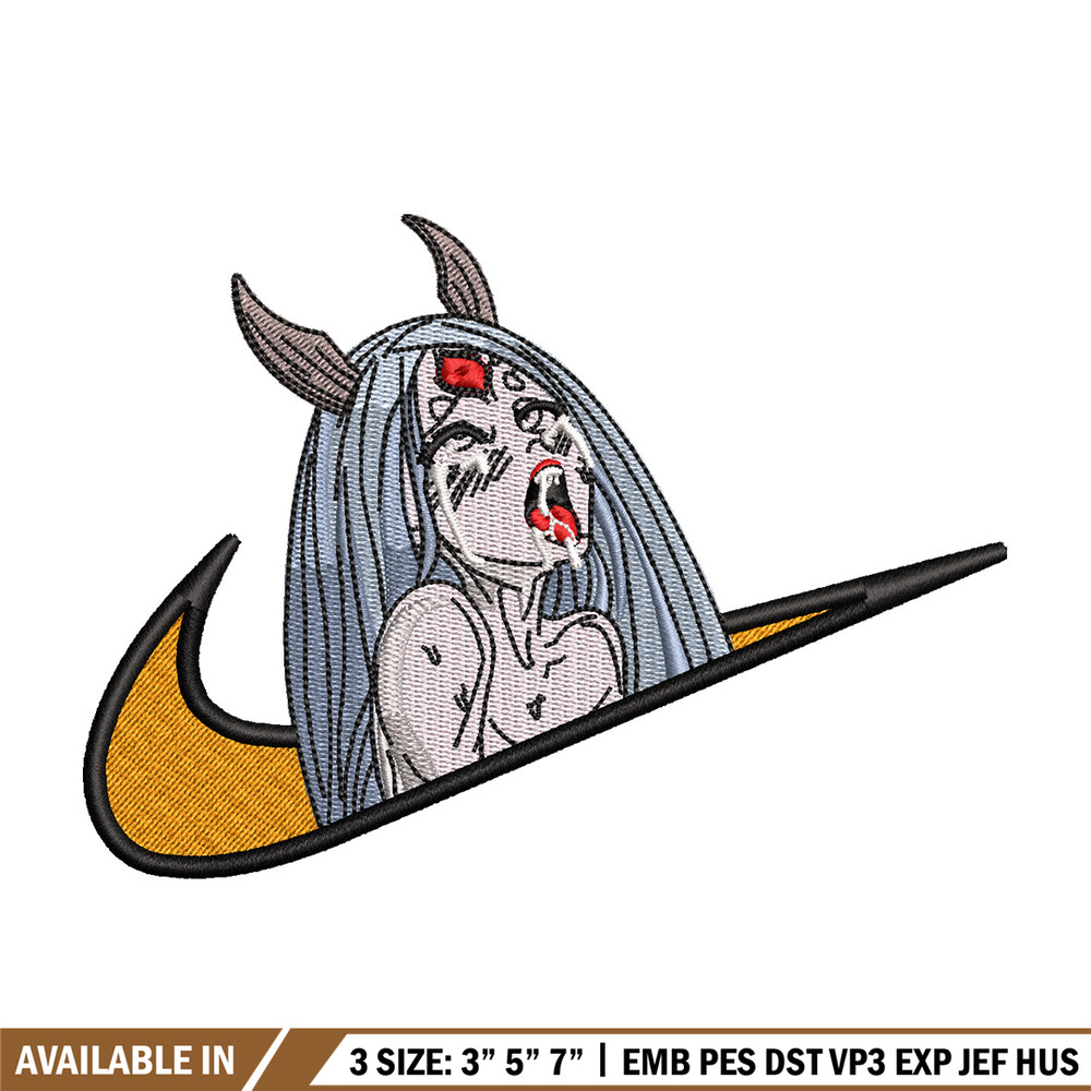 Kaguya agehao nike embroidery design, Naruto embroidery,Nike design, Embroidery shirt, Embroidery file, Digital download.jpg