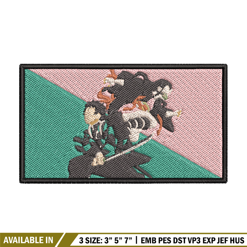 Kamado embroidery design, Tanjiro embroidery, Embroidery shirt, Embroidery file, Anime design, Digital download.jpg