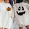 Halloween Pumpkin Face Sweatshirt, Halloween Shirt, Cute Pumpkin Face Shirt, Womens Skull Shirt, Fall Graphic Tee,Funny Halloween Sweatshirt - 5.jpg