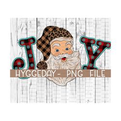 Joy PNG, Sublimation Download, santa, plaid, gemstone, country, western, rodeo, christmas, holidays, sublimate,