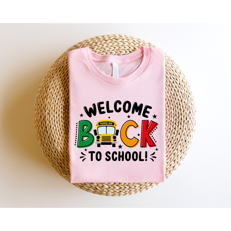 Happy Welcome Back To School Shirt, First Day Of School, Teacher Life Shirt, Preschool Shirt, Student Shirt, Gift for Teacher, Student Tee - 8.jpg