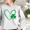 Heart Shamrock Sweatshirt, Womens St Patricks Sweatshirt, Cute Shamrock Sweatshirt, St Patrick's Day, St Patrick's Day Gift, Clover Shirt - 5.jpg