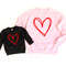 Heart Sweatshirt, Valentines Day Sweatshirt, Love Sweatshirt, Mommy and Me Outfit, Womens Valentine Sweater, Kids Valentine Sweatshirt - 3.jpg