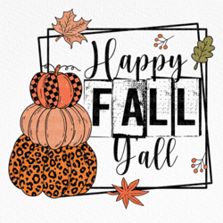 retro fall y'all png sublimation