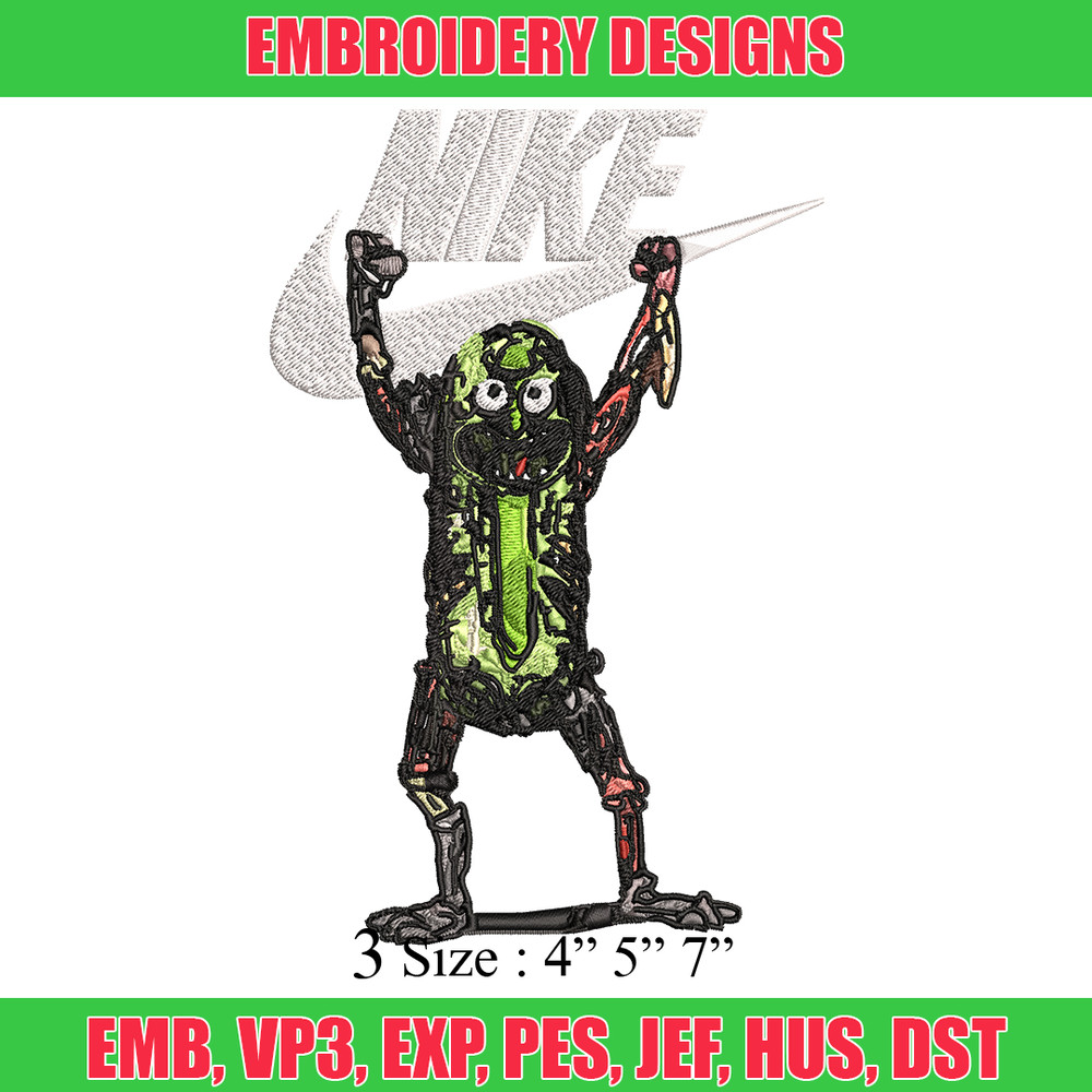 Monster Nike Embroidery design, Monster Embroidery, Nike design, Embroidery file, cartoon shirt, Instant download..jpg