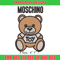 Moschino Kids Teddy logo Embroidery design, Moschino Embroidery, logo design, Embroidery File, Instant download..jpg