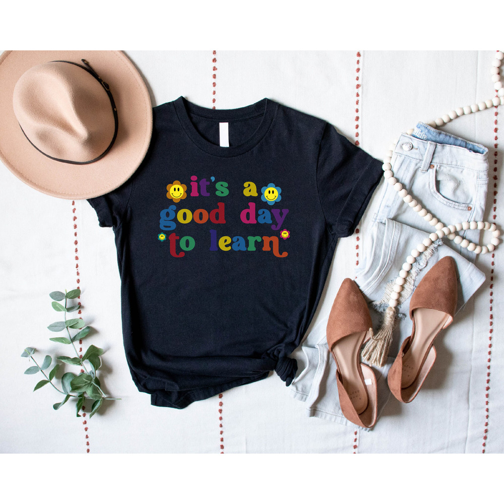 It's a Good Day to Learn Shirt, Retro Teacher Shirt, Teacher Shirt, Motivational Teacher Shirt, Elementary Teacher Shirt, Teacher Life - 3.jpg
