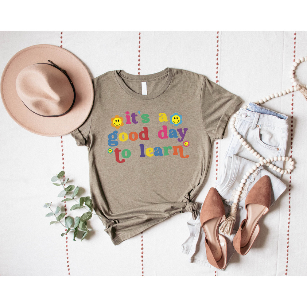 It's a Good Day to Learn Shirt, Retro Teacher Shirt, Teacher Shirt, Motivational Teacher Shirt, Elementary Teacher Shirt, Teacher Life - 5.jpg