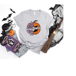 sorta sweet sorta spooky, funny halloween shirts, hallowen women tee, halloween party, trick or treat shirt, girl hallow