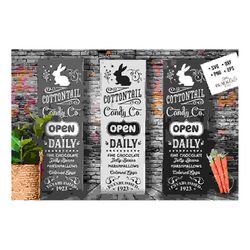 cottontail candy svg, easter bunny svg, cottontail