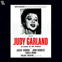 judy garland at the palace circa 1967 music png