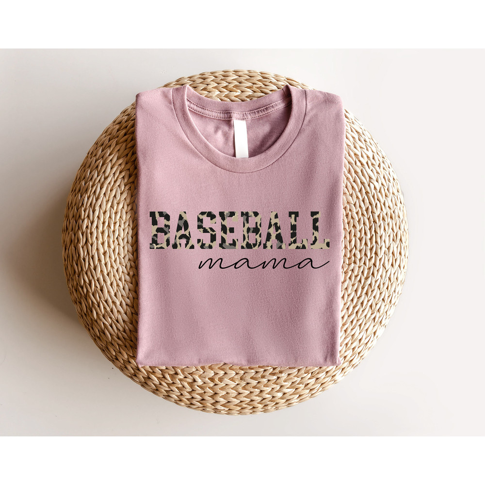 Leopard Baseball Mama Shirt, Baseball Mama Shirt, Baseball Shirt For Mom, Sports Mom Shirt, Mothers Day Gift, Baseball Lover Shirt, Cool Mom - 2.jpg
