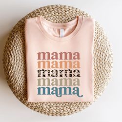 leopard mama shirt, funny mothers day shirt, cute mothers day gift, mom life shirt, new mom gift, mom shirt, gift for mo
