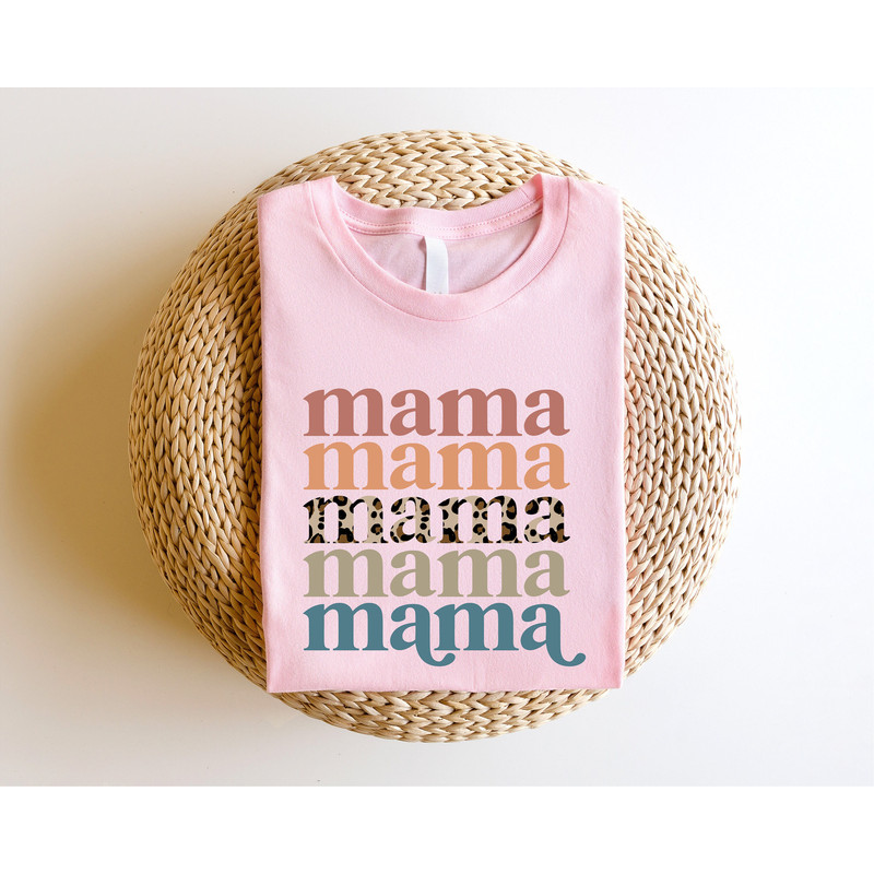 Leopard Mama Shirt, Funny Mothers Day Shirt, Cute Mothers Day Gift, Mom Life Shirt, New Mom Gift, Mom Shirt, Gift for Mom, Grandma Shirt - 5.jpg