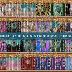 Bundle 37 Design Starbucks Tumbler, Tumbler Bundle Design, Sublimation Tumbler Bundle, 20oz Skinny Tumbler 11